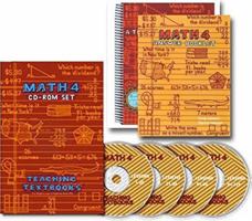 Math 4 Teaching Textbook 4-CD Rom Set & Answer Booklet 0979726573 Book Cover