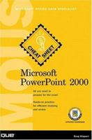 Microsoft PowerPoint 2000 Microsoft Office User Specialists Cheat Sheet 078972118X Book Cover