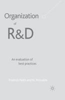 Organization of R&d: An Evaluation of Best Practices 1349432903 Book Cover