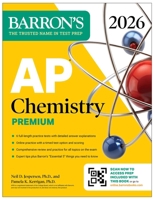 AP Chemistry Premium, 2026: Prep Book with 6 Practice Tests + Comprehensive Review + Online Practice 1506296645 Book Cover