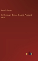 An Elementary German Reader in Prose and Verse 3368184539 Book Cover