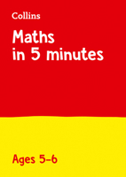 Letts Maths in 5 Minutes a Day Age 5-6: Home Learning and School Resources from the Publisher of Revision Practice Guides, Workbooks, and Activities. (Letts Maths in 5 Minutes a Day) 0008311080 Book Cover