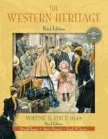 The Western Heritage Vol 2 Since 1648 0130415774 Book Cover