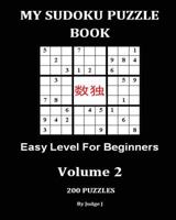 My Sudoku Puzzle Book: Easy Level For Beginners V2 1536955310 Book Cover