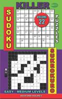 Killer sudoku puzzles and Sukrokuro.: Easy - medium levels. 107976934X Book Cover