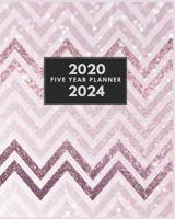 Five Year Planner 2020-2024: 60 Months Planner and Calendar, Monthly Calendar Planner, Journal, Notebook, 5 year 2020-2024 Monthly Planner Business Agenda Planner, Schedule Organizer For Small Busines 1079421238 Book Cover