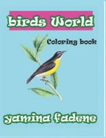 birds world: Coloring book for children B08SH41TSW Book Cover