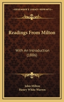 Readings from Milton 1146122357 Book Cover