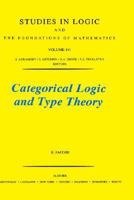Categorical Logic and Type Theory 0444508538 Book Cover