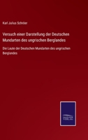 Versuch einer Darstellung der Deutschen Mundarten des ungrischen Berglandes: Die Laute der Deutschen Mundarten des ungrischen Berglandes 1179857011 Book Cover
