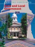 Annual Editions: State and Local Government 03/04 007281697X Book Cover