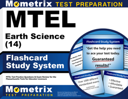 MTEL Earth Science (14) Flashcard Study System: MTEL Test Practice Questions & Exam Review for the Massachusetts Tests for Educator Licensure (Cards) 1610720385 Book Cover