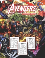 Avengers colouring book: High quality Avengers colouring book for kids and adults . B08HTF1JK4 Book Cover