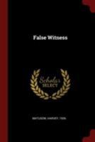 False Witness 1015981437 Book Cover
