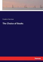 The Choice of Books 3337426433 Book Cover
