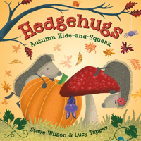 Hedgehugs: Autumn Hide-and-Squeak 1250127904 Book Cover