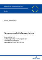 Strafprozessuale Umfangsverfahren (Europaeische Hochschulschriften Recht, 6280) 3631856911 Book Cover