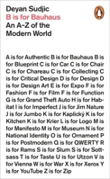B is for Bauhaus: An A-Z of the Modern World 0140515933 Book Cover