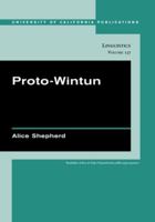 Proto-Wintun 0520098528 Book Cover