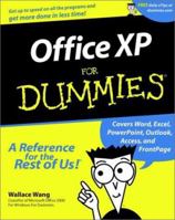 Office XP for Dummies 076450830X Book Cover