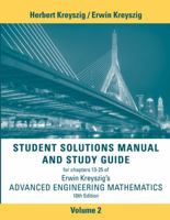 Student Solutions Manual Advanced Engineering Mathematics, Volume 2 1118266706 Book Cover