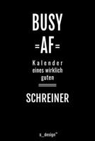 Kalender 2020 f�r Schreiner: Wochenplaner / Tagebuch / Journal f�r das ganze Jahr: Platz f�r Notizen, Planung / Planungen / Planer, Erinnerungen und Spr�che 1708102531 Book Cover