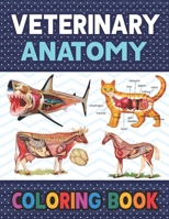 Veterinary Anatomy Coloring Book: Learn The Veterinary Anatomy With Fun & Easy. Simple Animal Body Parts For Children. Vet tech coloring books. Dog ... books. Handbook of Veterinary Anesthesia. B08R2375LR Book Cover