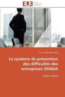 Le Système de Prévention Des Difficultés Des Entreprises Ohada 3841792405 Book Cover