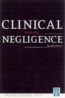 Clinical Negligence 1859414923 Book Cover