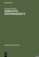 Gerichtskostengesetz: Kommentar 3111034348 Book Cover