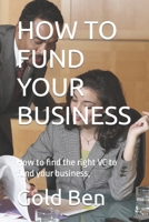 How to Fund Your Business: How to find the right VC to fund your business, B0BQ5DHSKP Book Cover