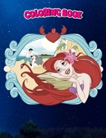 Coloring Book: Ariel Longing Art, Children Coloring Book, 100 Pages to Color B096TRXHNW Book Cover