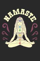 Namaste: Journal for Yoga Classes, Yoga Poses Notebook, Yoga Teacher Gifts 1095391763 Book Cover