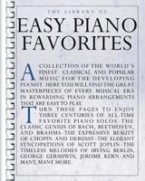 Library Of Easy Piano Favorites (Library of Series) 082561483X Book Cover