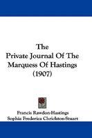 The Private Journal Of The Marquess Of Hastings 1165125404 Book Cover