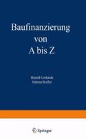 Baufinanzierung Von a Bis Z 3409399186 Book Cover