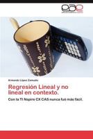 Regresion Lineal y No Lineal En Contexto. 3659004588 Book Cover