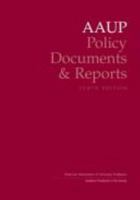 AAUP Policy Documents and Reports (American Association of University Professors) 0964954834 Book Cover