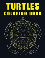Turtle Coloring Book: Sea Turtles Coloring Book 1677326336 Book Cover