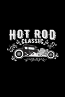 Hot rod classic: 6x9 Hot Rod lined ruled paper notebook notes 1671602854 Book Cover