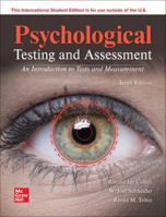 Psychological Testing and Assessment 10TH Edition, International Edition, Textbook only 1265799733 Book Cover