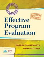 Effective Program Evaluation 1935542907 Book Cover