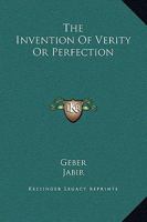 The Invention Of Verity Or Perfection 142532925X Book Cover