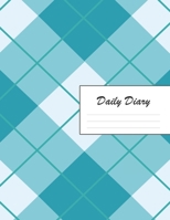 Daily Diary: Blank 2020 Journal Entry Writing Paper for Each Day of the Year Gingham Blue Checkered Plaid Tartan January 20 - December 20 366 Dated Pages A Notebook to Reflect, Write, Document & Diari 1676683240 Book Cover