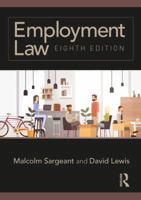 Employment Law 1138744921 Book Cover