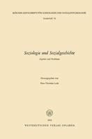 Soziologie Und Sozialgeschichte: Aspekte Und Probleme 3531111868 Book Cover