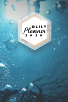 Daily Planner 2020: Water Bubbles 52 Weeks 365 Day Daily Planner for Year 2020 6x9 Everyday Organizer Monday to Sunday Beach Lover Surfer Life Plan Academic Scheduler New Year Gift 2020 Sea Ocean Life 1712642944 Book Cover