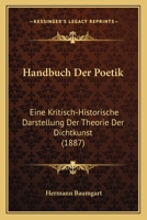 Handbuch der Poetik... 1021768367 Book Cover