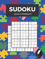 SUDOKU Level 3 Medium: 320 Easy Sudoku with Answers B091WCGK3D Book Cover