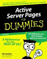 Active Server Pages 2.0 for Dummies 076450603X Book Cover